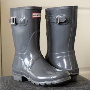 Hunter - Original Short Gloss Wellies